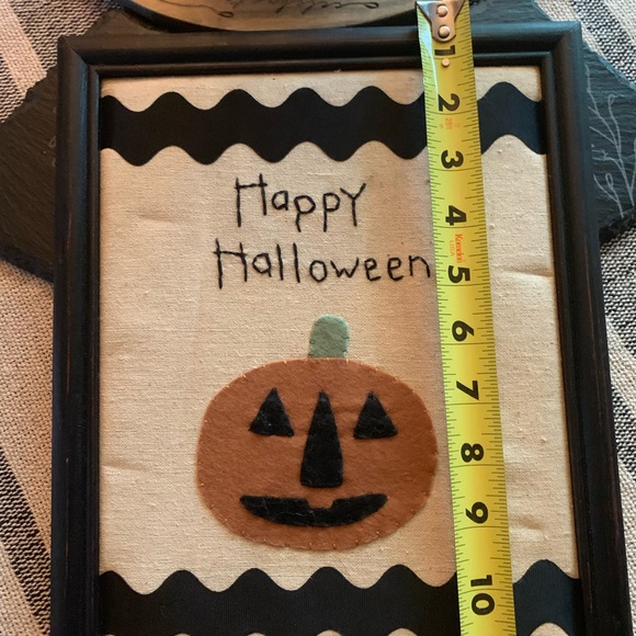 Happy Halloween Cloth Framed Print - Picture 7 of 8